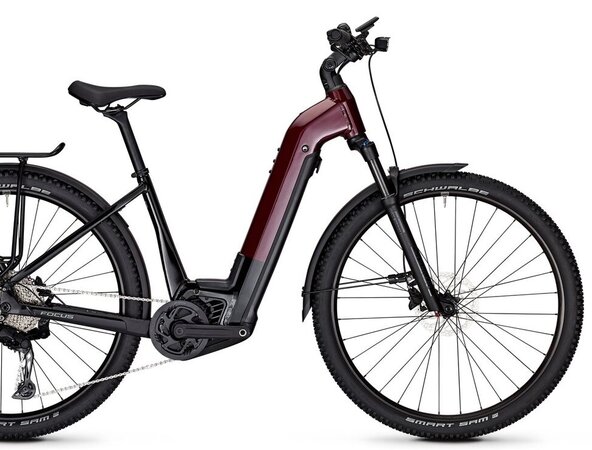 Elektrobicykel Focus Aventura² 6.8 W Mahagonyred Glossy/Magicblack Glossy 2025