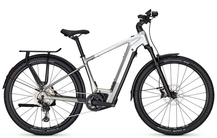 Elektrobicykel Focus Aventura² 6.9 Nepalsilver Glossy/Steelgrey Glossy 2025