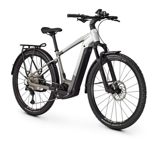 Elektrobicykel Focus Aventura² 6.9 Nepalsilver Glossy/Steelgrey Glossy 2025