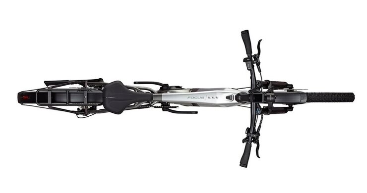 Elektrobicykel Focus Aventura² 6.9 Nepalsilver Glossy/Steelgrey Glossy 2025