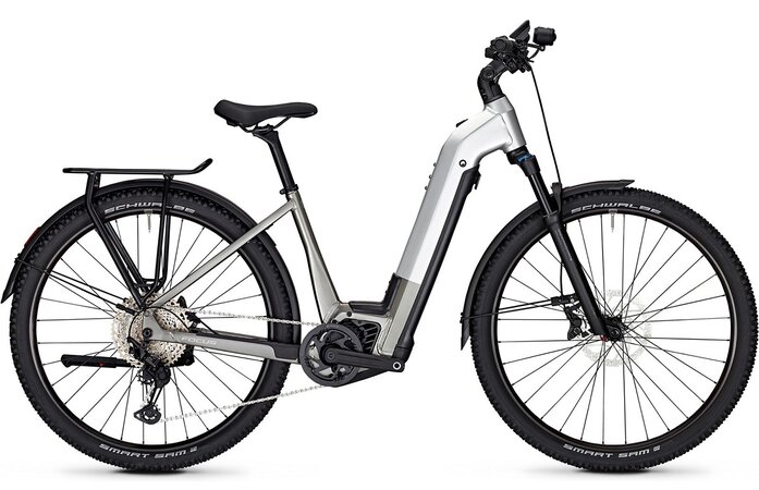 Elektrobicykel Focus Aventura² 6.9 W Nepalsilver Glossy/Steelgrey Glossy 2025