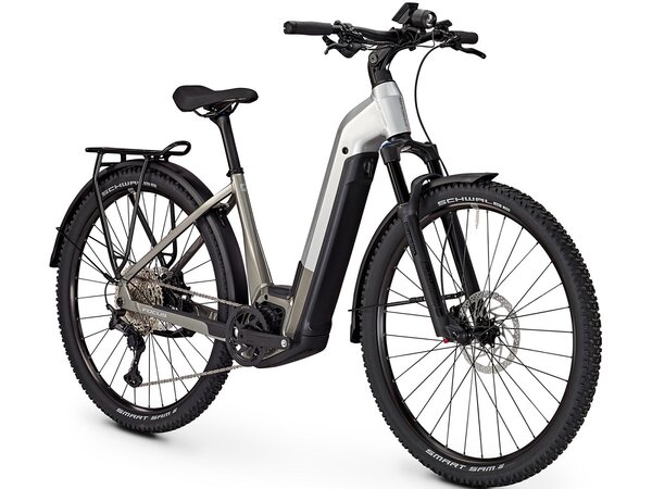 Elektrobicykel Focus Aventura² 6.9 W Nepalsilver Glossy/Steelgrey Glossy 2025