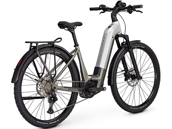 Elektrobicykel Focus Aventura² 6.9 W Nepalsilver Glossy/Steelgrey Glossy 2025