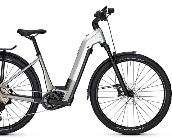 Elektrobicykel Focus Aventura² 6.9 W Nepalsilver Glossy/Steelgrey Glossy 2025