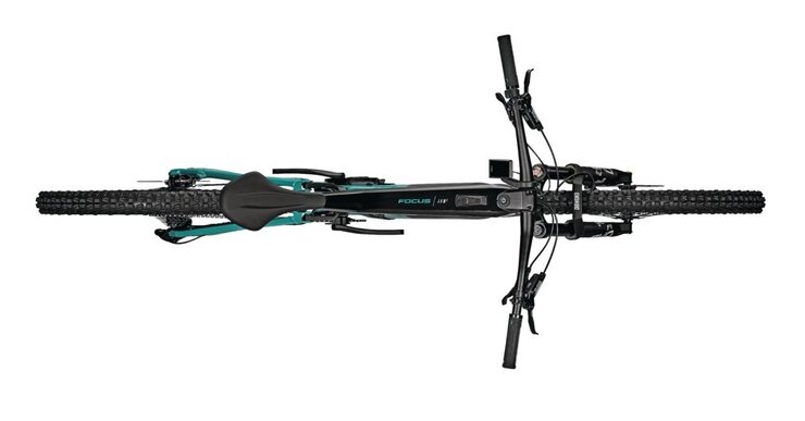 Elektrobicykel Focus JAM² 8.7 Carbon Raw Glossy/Bluegreen Glossy 2024