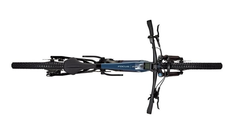 Elektrobicykel Focus Jarifa² 6.8 Stoneblue Glossy/Magicblack Glossy 2025