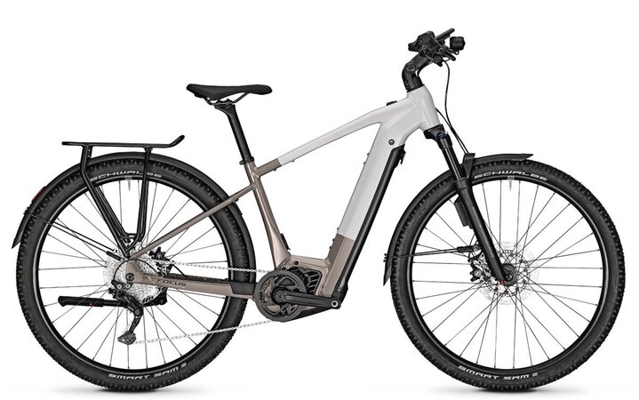 Elektrobicykel Focus Planet² 6.8 ABS Lightgrey/Monnstonegrey 2023