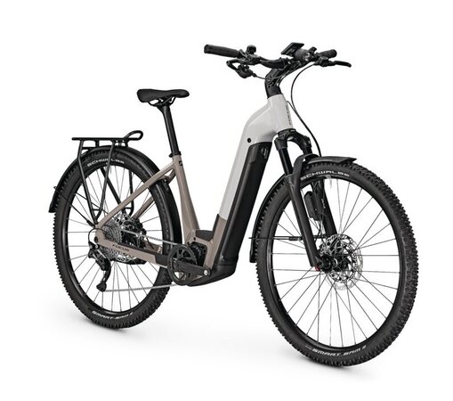 Elektrobicykel Focus Planet² 6.8 ABS W Lightgrey/Monnstonegrey 2023