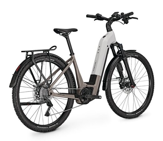 Elektrobicykel Focus Planet² 6.8 ABS W Lightgrey/Monnstonegrey 2023
