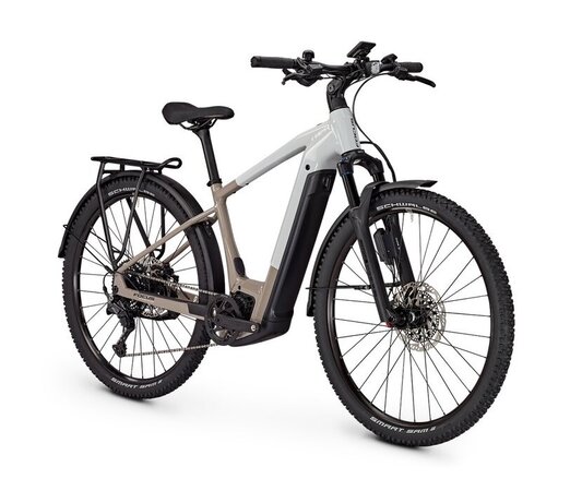 Elektrobicykel Focus Planet² 6.8 ABS Lightgrey Glossy/Moonstonegrey Glossy 2025