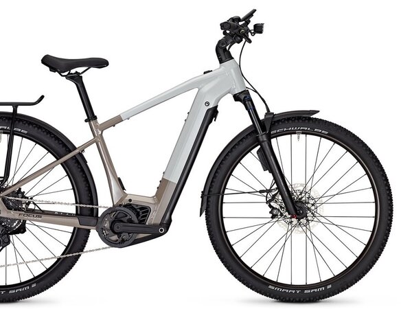 Elektrobicykel Focus Planet² 6.8 ABS Lightgrey Glossy/Moonstonegrey Glossy 2025