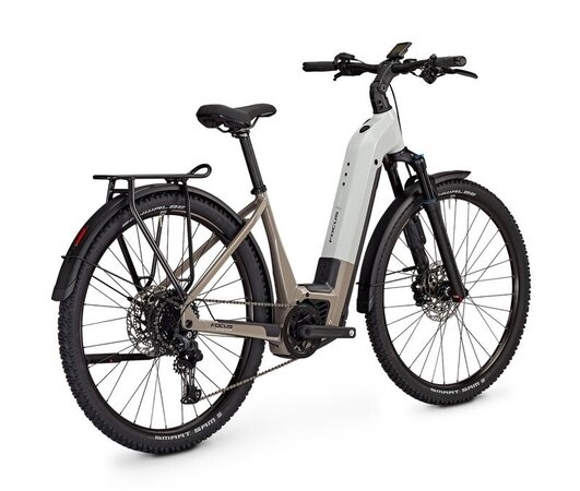 Elektrobicykel Focus Planet² 6.8 ABS W Lightgrey Glossy/Moonstonegrey Glossy 2025