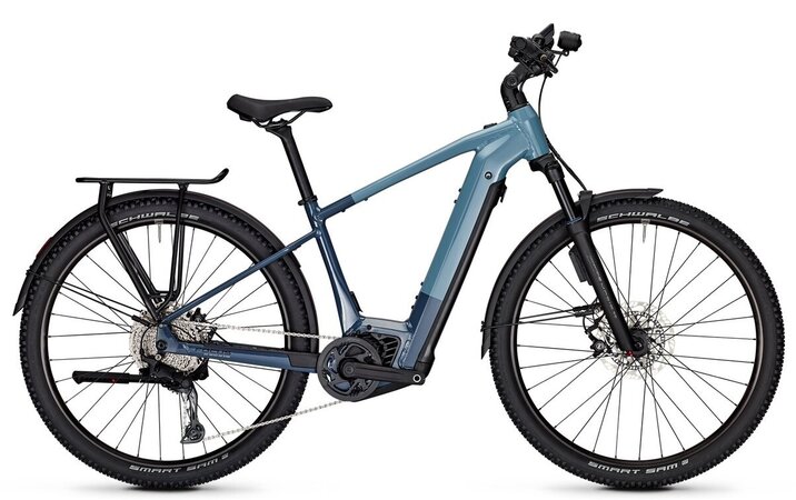 Elektrobicykel Focus Planet² 6.9 ABS Heritageblue Glossy/Stoneblue Glossy 2025