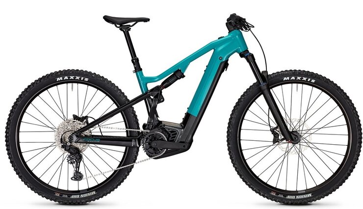 Elektrobicykel Focus Thron² 6.7 Bluegreen Glossy/Magicblack Glossy 2025