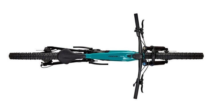 Elektrobicykel Focus Thron² 6.7 Bluegreen Glossy/Magicblack Glossy 2025