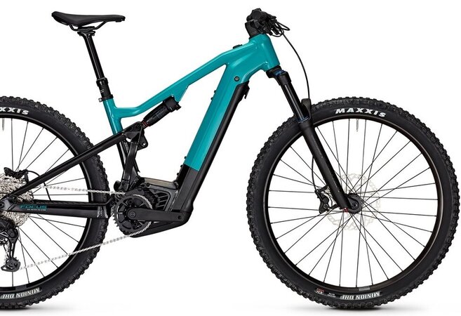 Elektrobicykel Focus Thron² 6.7 Bluegreen Glossy/Magicblack Glossy 2025
