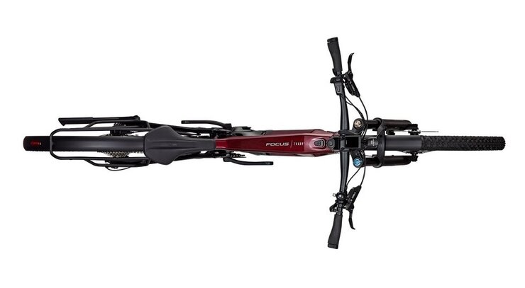 Elektrobicykel Focus Thron² 6.8 EQP Mahagonyred Glossy/Magicblack Glossy 2025