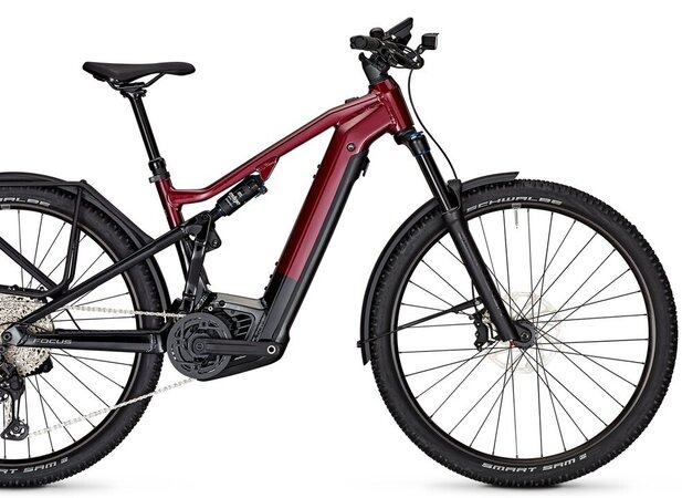 Elektrobicykel Focus Thron² 6.8 EQP Mahagonyred Glossy/Magicblack Glossy 2025