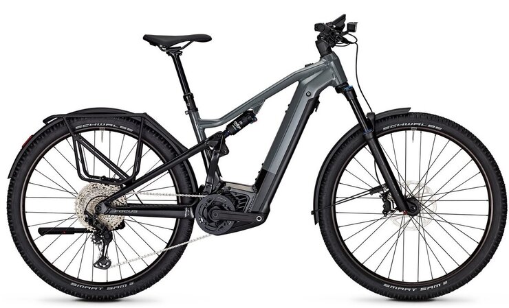 Elektrobicykel Focus Thron² 6.8 EQP Slategrey Glossy/Magicblack Glossy 2025