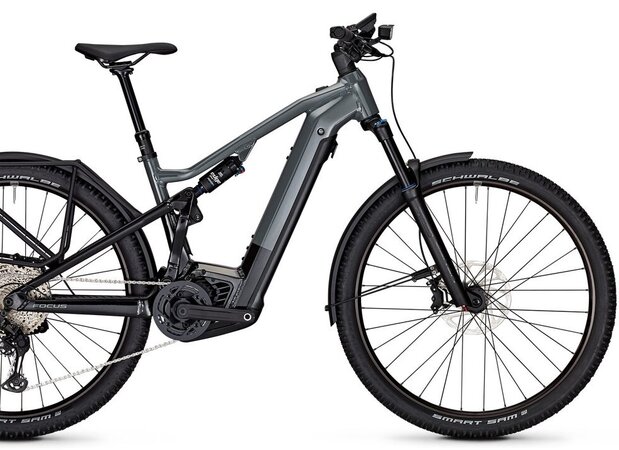 Elektrobicykel Focus Thron² 6.8 EQP Slategrey Glossy/Magicblack Glossy 2025