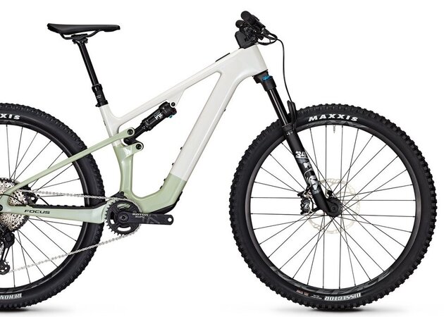 Elektrobicykel Focus VAM² SL 9.8 White Glossy/Skygrey Glossy 2025