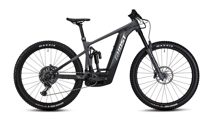 Elektrobicykel Ghost E-Riot AM Full Party Carbon Black/Dark Grey 2022