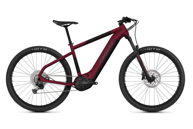 Elektrobicykel Ghost E-Teru Advanced 29 Dark Cherry/Midnight Black/Gray 2021
