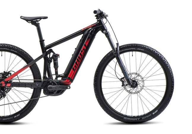 Elektrobicykel Ghost E-Riot Trail Essential Black/Red 2022
