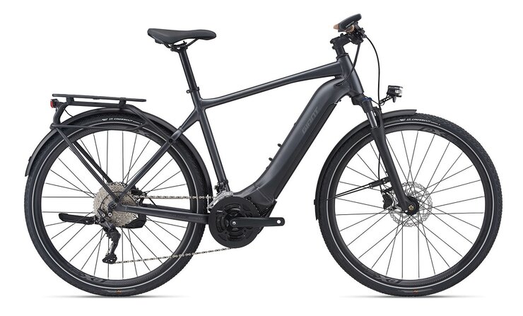 Elektrobicykel Giant Explore E+ 1 GTS Gunmetal Black 2021