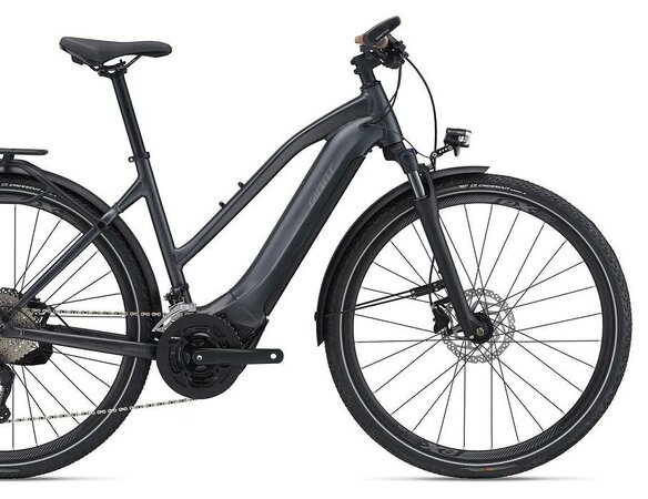 Elektrobicykel Giant Explore E+ 1 STA Gunmetal Black 2021