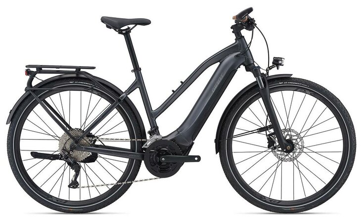 Elektrobicykel Giant Explore E+ 1 STA Gunmetal Black 2021