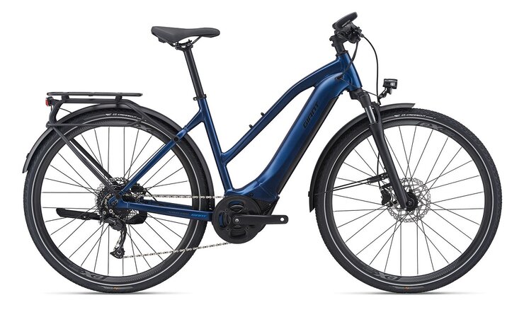 Elektrobicykel Giant Explore E+ 2 STA Metallic Navy 2021