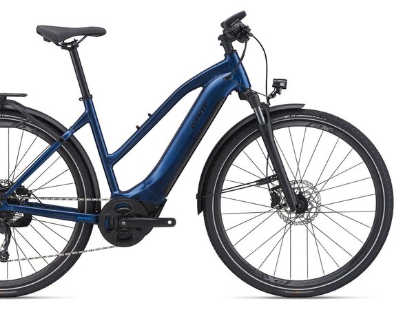 Elektrobicykel Giant Explore E+ 2 STA Metallic Navy 2022