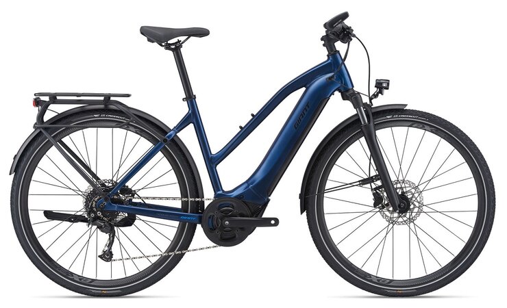Elektrobicykel Giant Explore E+ 2 STA Metallic Navy 2022