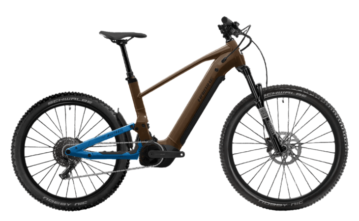 Elektrobicykel Haibike Alltrail 6 Leather/Platinum Blue 2026
