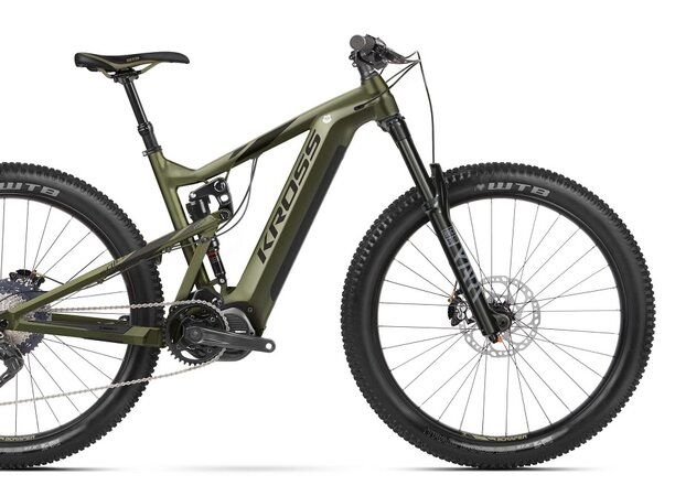 Elektrobicykel Kross Soil Boost 2.0 630 Green/Black 2021