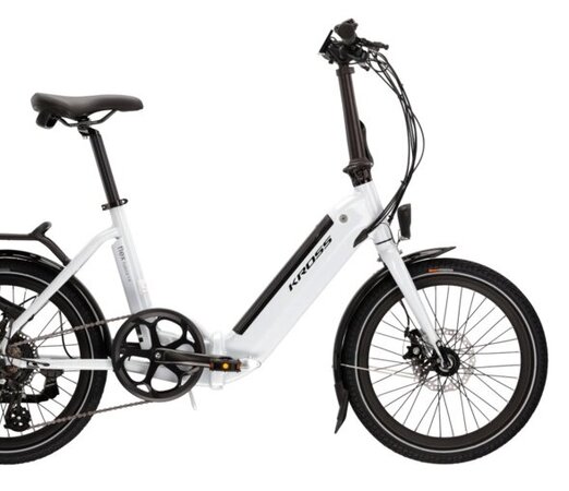 Elektrobicykel Kross Flex Hybrid Grey Glossy 2022