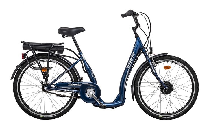 Elektrobicykel Liberty e-Comfy Nexus Modrý +Batéria 2020