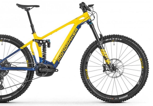 Elektrobicykel Mondraker Level R Yellow/Blue 2021