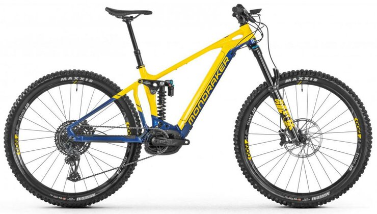 Elektrobicykel Mondraker Level R Yellow/Blue 2021