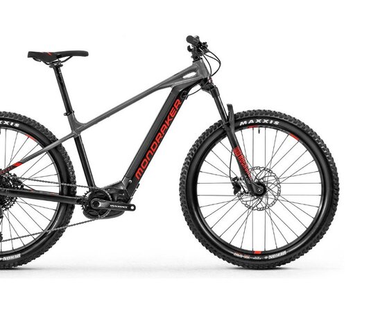 Elektrobicykel Mondraker Prime 29, Black/Nimbus Grey/Flame Red 2020