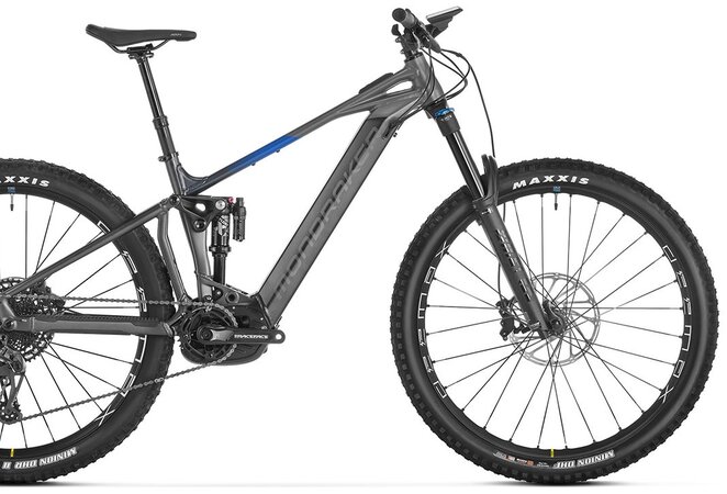 Elektrobicykel Mondraker Crafty R Grey/Nimbus Grey/Carrera Blue 2024