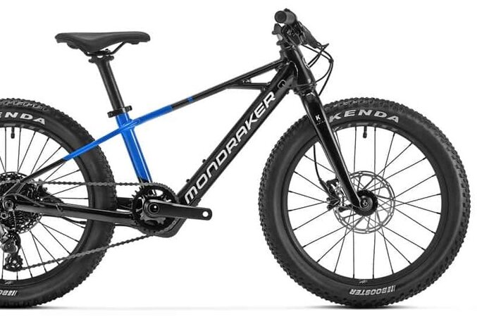 Elektrobicykel Mondraker Play 20 Black/Carrera Blue/White/Navy Blue 2024