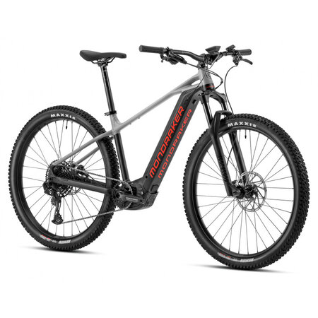 Elektrobicykel Mondraker Prime Black/Nimbus Grey/Flame Red 2023