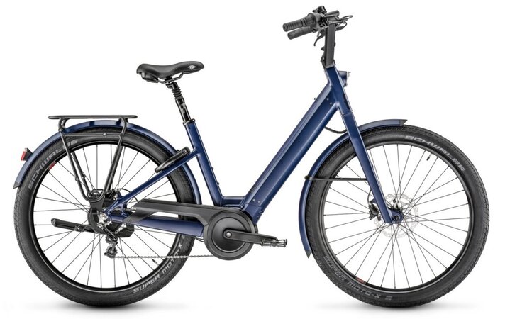 Elektrobicykel Moustache Lundi Midnight Blue Mat 2024