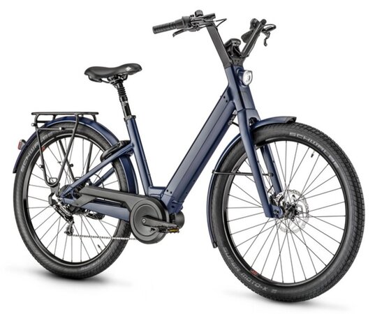 Elektrobicykel Moustache Lundi Midnight Blue Mat 2024