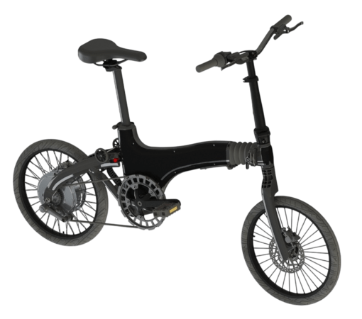 Elektrobicykel Sharvan MO1 Black