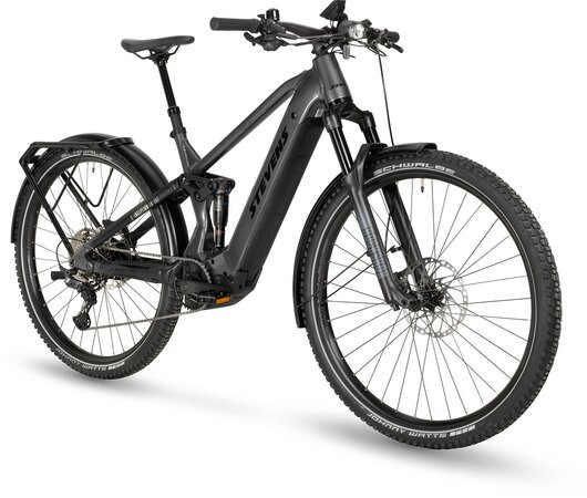 Elektrobicykel Stevens E-Inception TR 7.6.1 FEQ Chrome Black