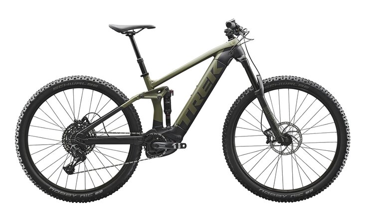 Elektrobicykel Trek Rail 5 625Wh Matte Olive Grey/Trek Black 2021
