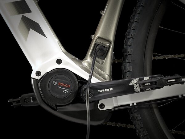 Elektrobicykel Trek Powerfly 5 Crystal White/Metallic Gunmetal 2021